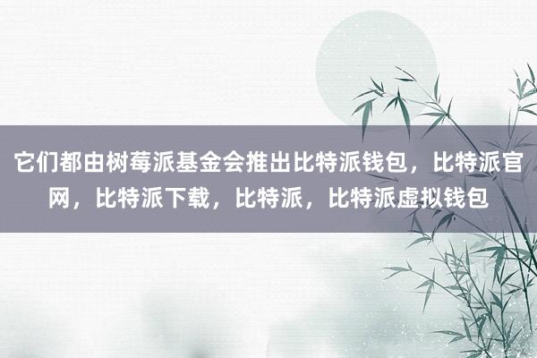 它们都由树莓派基金会推出比特派钱包，比特派官网，比特派下载，比特派，比特派虚拟钱包