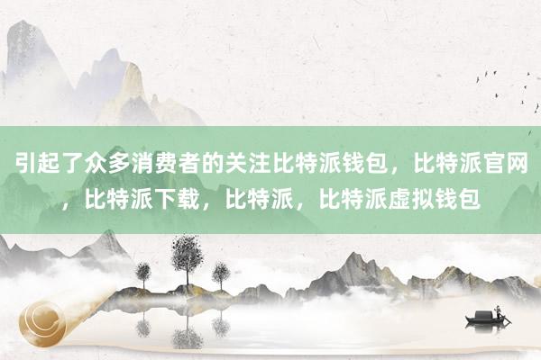 引起了众多消费者的关注比特派钱包，比特派官网，比特派下载，比特派，比特派虚拟钱包